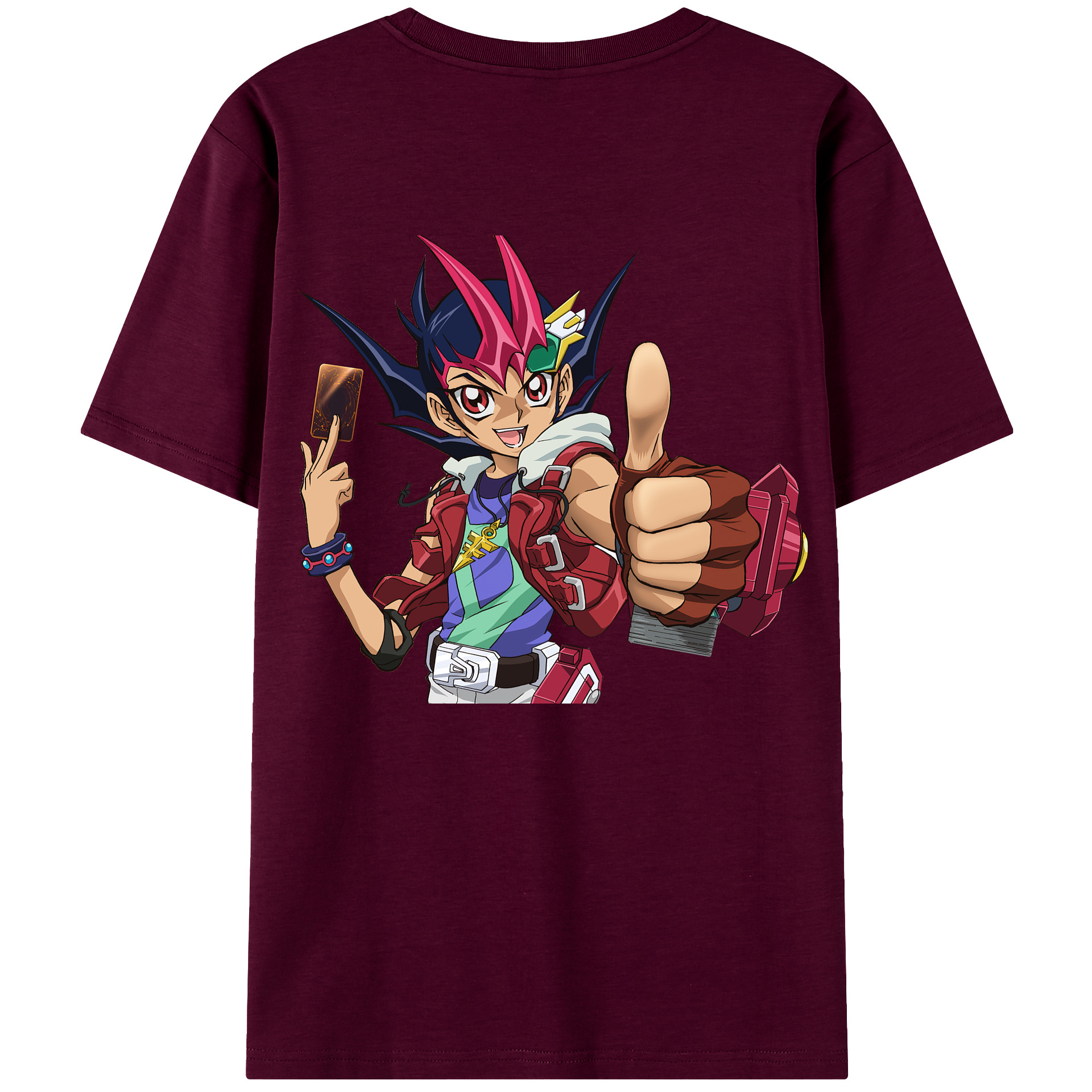 （画像用） 遊☆戯☆王 Yu-Gi-Oh! レディース半袖Tシャツ(バックプリント)